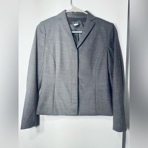 J Crew Women’s Gray Button Paneled Collard Blazer - Size 2